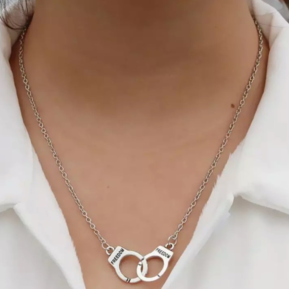 Handcuff Freedom Necklace